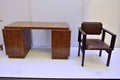 Bauhaus table from 1922 designed by Erich Dieckmann 1896-1944 and Bauhaus chair from 1922 designed by Marcel Breuer